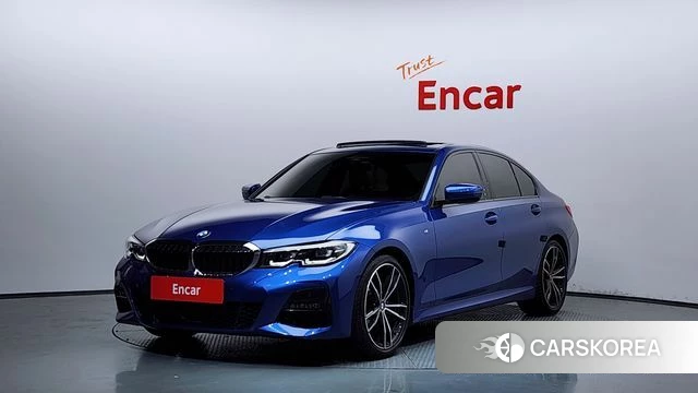 BMW 3 Series (G20) 2022 Синий из Кореи