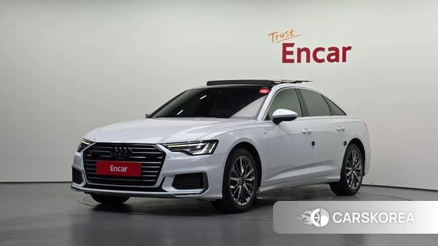 Audi A6 (C8) 2021 Белый из Кореи