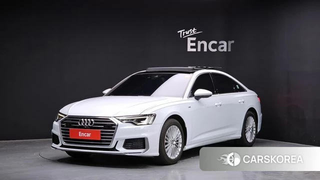 Audi A6 (C8) 2021 Белый из Кореи
