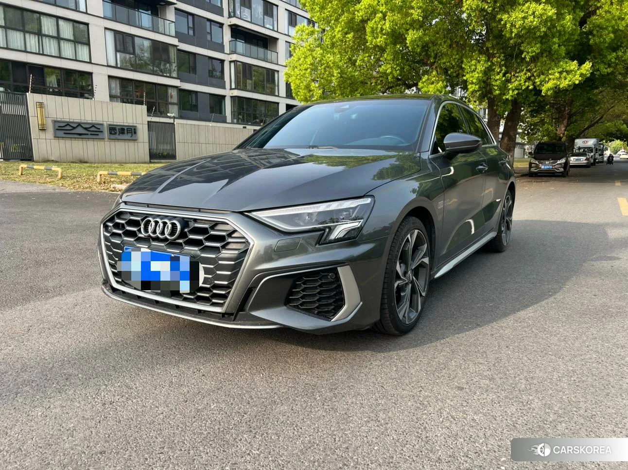 Audi A3 2021 Темно-серый из Китая