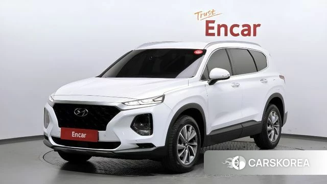 Hyundai Santa Fe TM 2019 Белый из Кореи