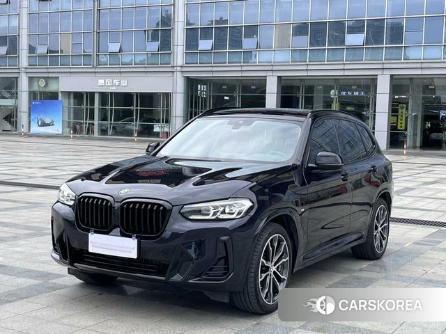 BMW X3 2021 Черный из Китая