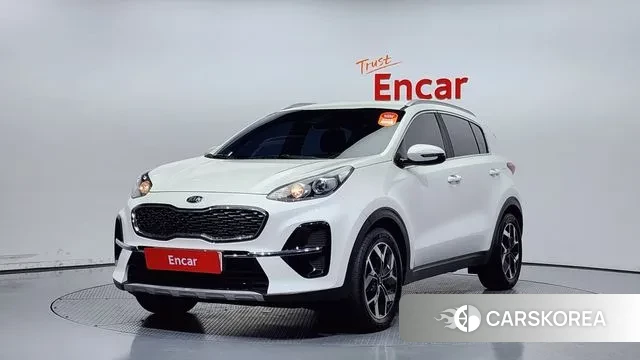 Kia Sportage The Bold 2021 Белый из Кореи