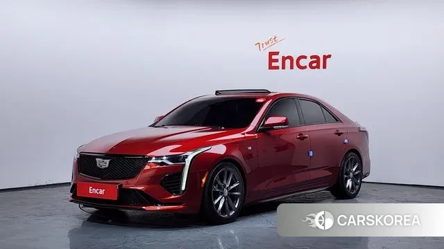 Cadillac CT4 2020 Красный из Кореи