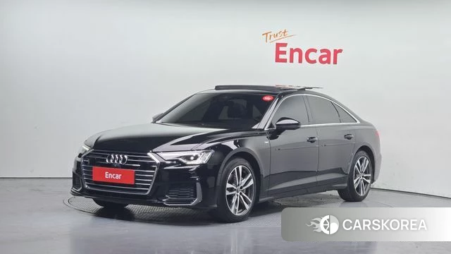 Audi A6 (C8) 2022 Черный из Кореи