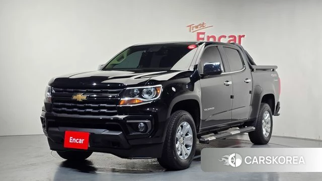 Chevrolet (GM Daewoo) Real New Colorado 2021 Черный из Кореи