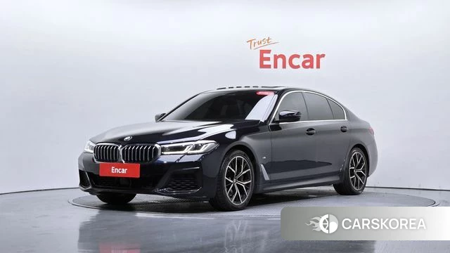 BMW 5 Series (G30) 2021 Черный из Кореи