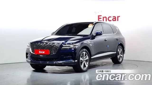 Genesis GV80 2021 Синий из Кореи