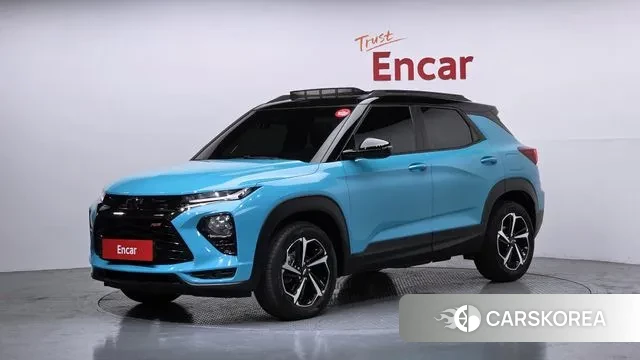 Chevrolet (GM Daewoo) Trailblazer 2020 Синий нефрит из Кореи