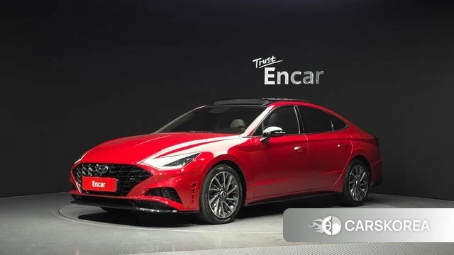 Hyundai Sonata (DN8) 2020 Красный из Кореи