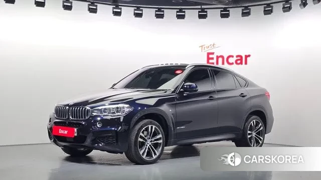 BMW X6 (F16) 2019 Черный из Кореи