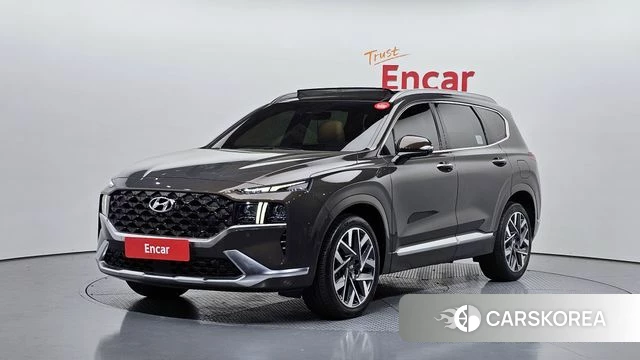 Hyundai The New Santa Fe 2021 Коричневый из Кореи