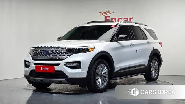 Ford Explorer 6th Generation 2021 Белый из Кореи
