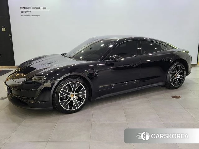 Porsche Taycan 2023 Черный из Кореи