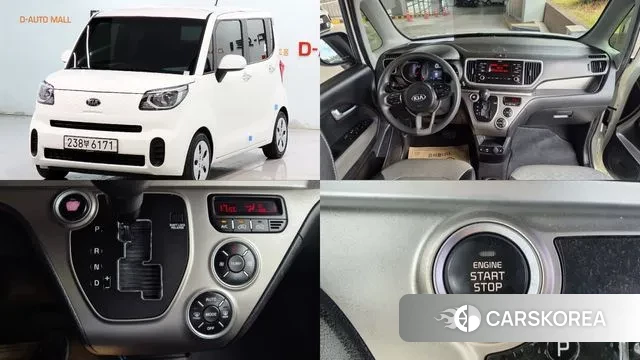 Kia The New Ray 2020 Белый из Кореи