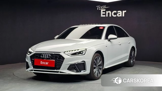 Audi A4 (B9) 2022 Белый из Кореи