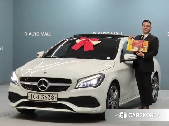 Mercedes-Benz CLA-Class C117 2018 Белый из Кореи