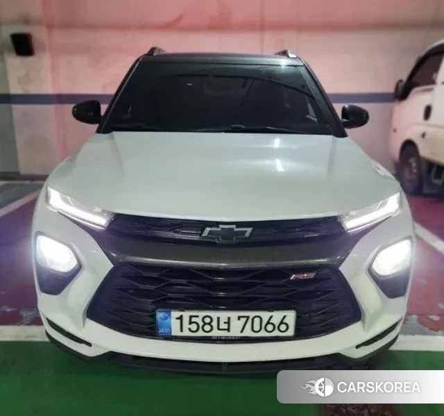 Chevrolet (GM Daewoo) Trailblazer 2022 Белый из Кореи