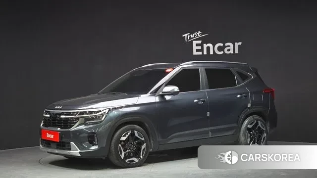 Kia The New Seltos 2023 Серый из Кореи