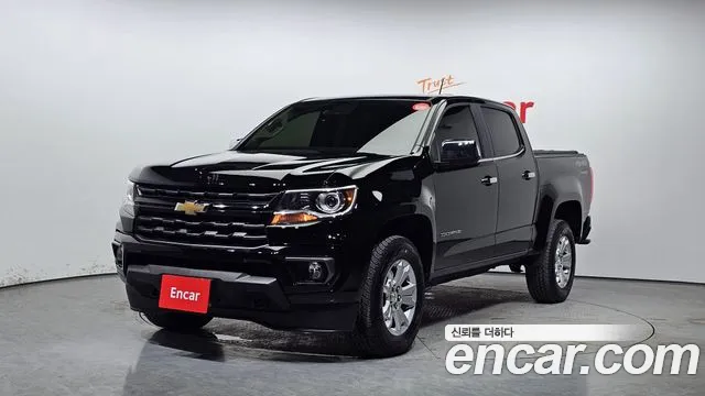 Chevrolet (GM Daewoo) Real New Colorado 2022 Черный из Кореи
