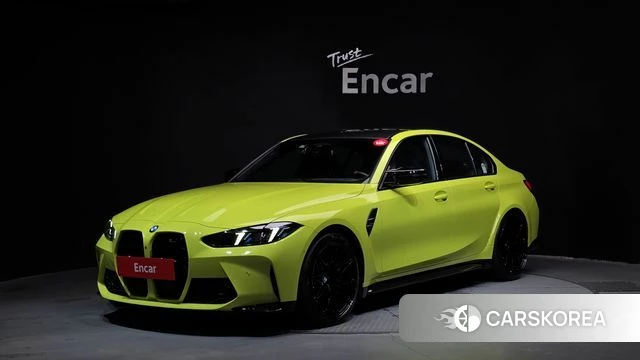 BMW M3 (G80) 2025 Светло-зеленый из Кореи