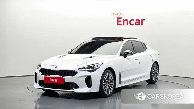 Kia Stinger 2019 Белый из Кореи