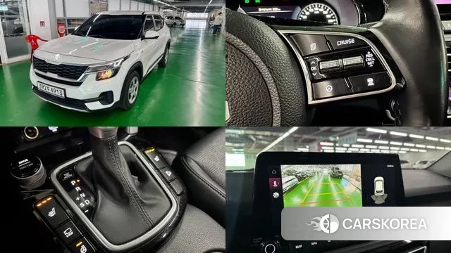 Kia Seltos 2022 Белый из Кореи