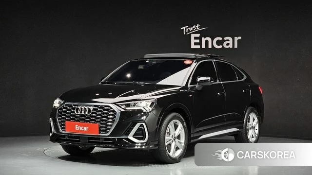 Audi Q3 (F3) 2023 Черный из Кореи