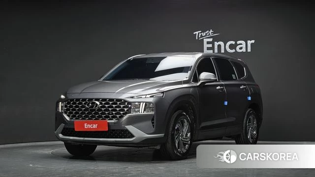 Hyundai The New Santa Fe 2022 Серый из Кореи