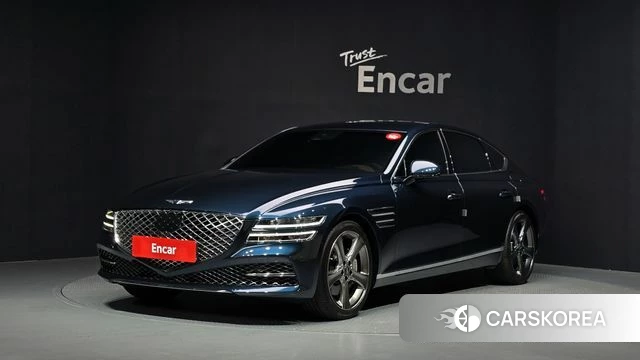 Genesis G80 (RG3) 2021 Синий из Кореи