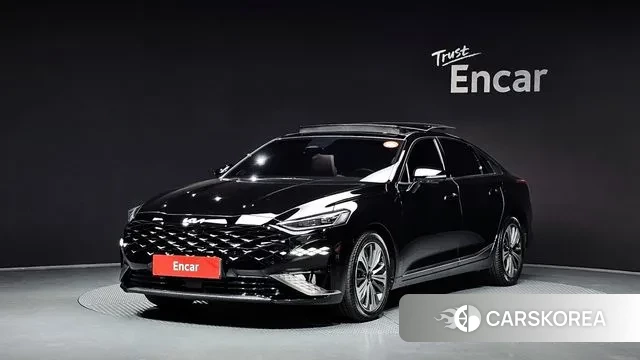 Kia K8 Hybrid 2022 Черный из Кореи