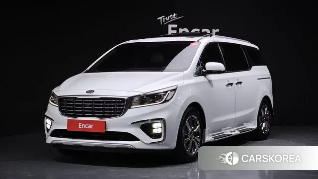 Kia The New Carnival 2018 Белый из Кореи