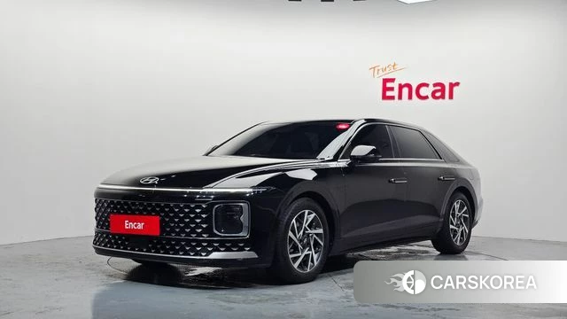 Hyundai Grandeur (GN7) 2023 Черный из Кореи