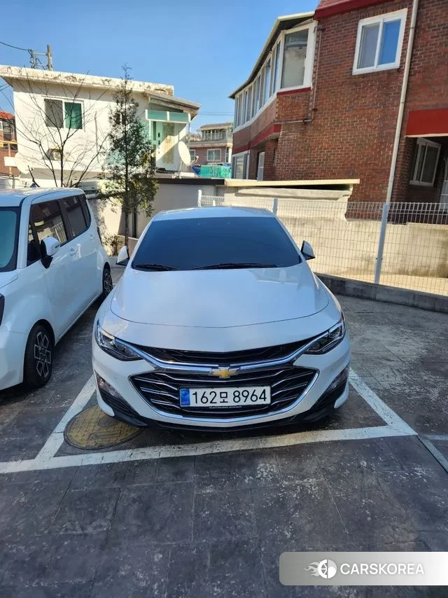 Chevrolet (GM Daewoo) The New Malibu 2019 Белый из Кореи