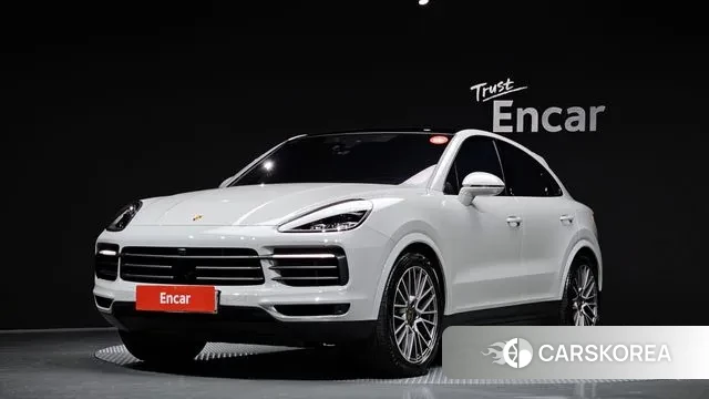 Porsche Cayenne (PO536) 2023 Серебристо-серый из Кореи