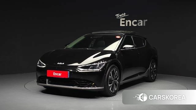 Kia EV6 2023 Черный из Кореи