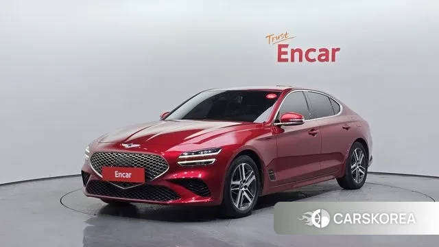 Genesis The New G70 2021 Красный из Кореи