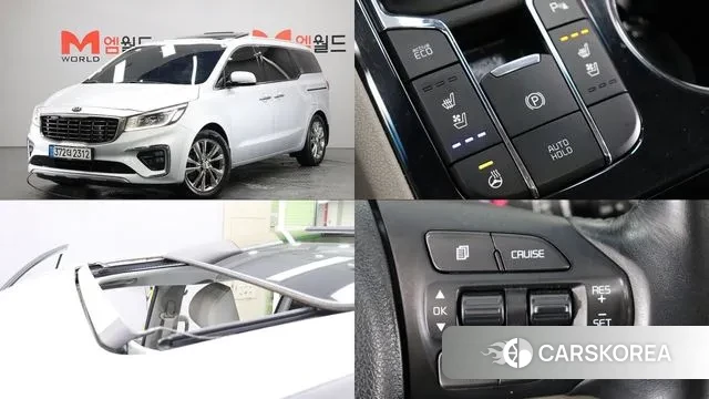 Kia The New Carnival 2018 Серебряный из Кореи