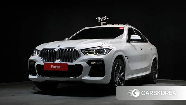 BMW X6 (G06) 2021 Белый из Кореи