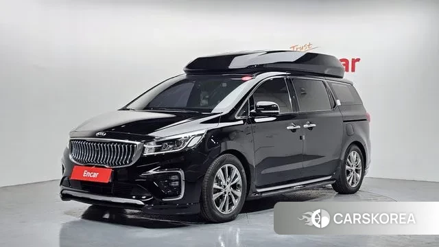 Kia The New Carnival 2018 Черный из Кореи