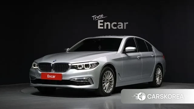 BMW 5 Series (G30) 2020 Серебристо-серый из Кореи