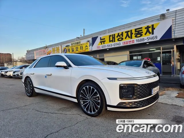 Hyundai Grandeur Hybrid (GN7) 2023 Белый из Кореи