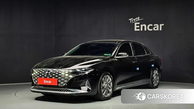 Hyundai The New Grandeur IG Hybrid 2020 Черный из Кореи