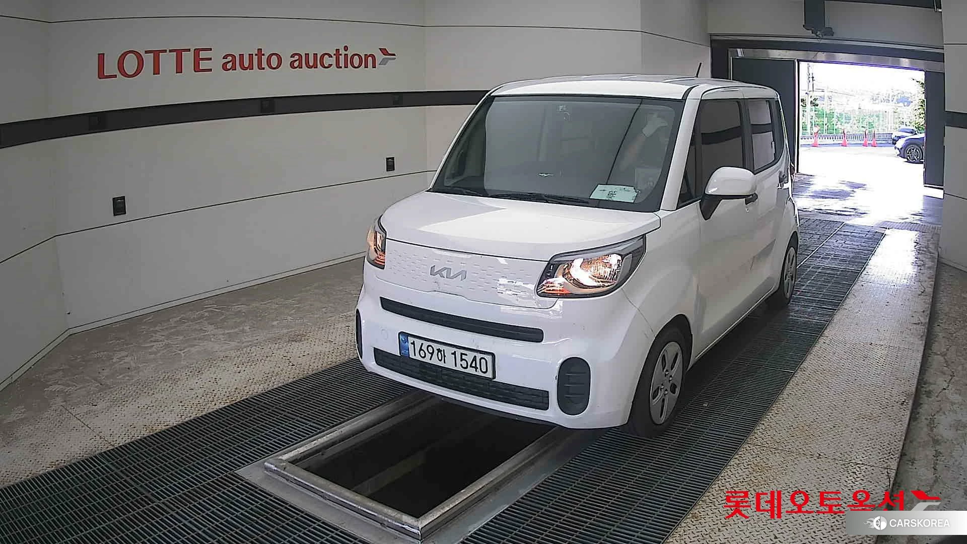 Kia Ray 2022 Clear White из Кореи