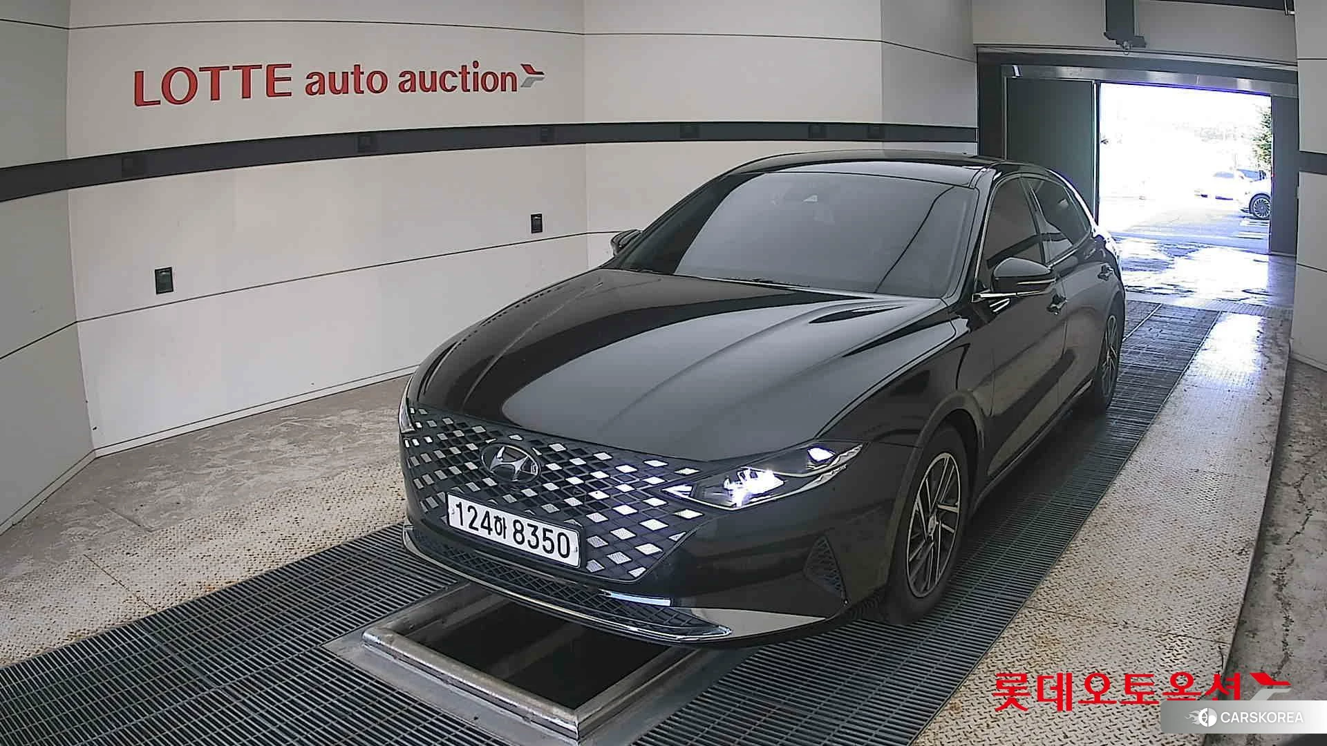 Hyundai Grandeur 2022 Midnight Black Pearl из Кореи