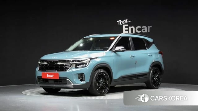 Kia The New Seltos 2022 Синий нефрит из Кореи