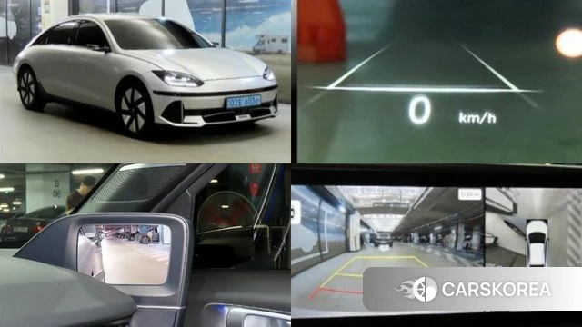Hyundai Ionic 6 2023 Серебристо-серый из Кореи