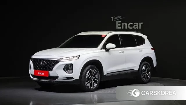 Hyundai Santa Fe TM 2018 Белый из Кореи