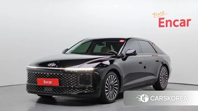 Hyundai Grandeur (GN7) 2023 Черный из Кореи