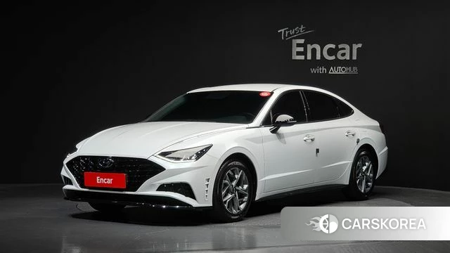 Hyundai Sonata (DN8) 2021 Белый из Кореи